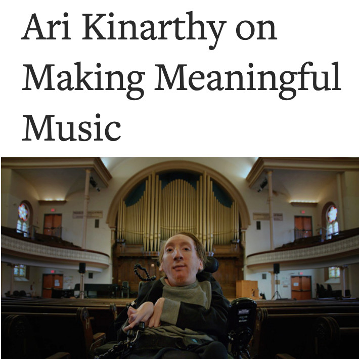 Ari Kinarthy on Making Meaningful Music